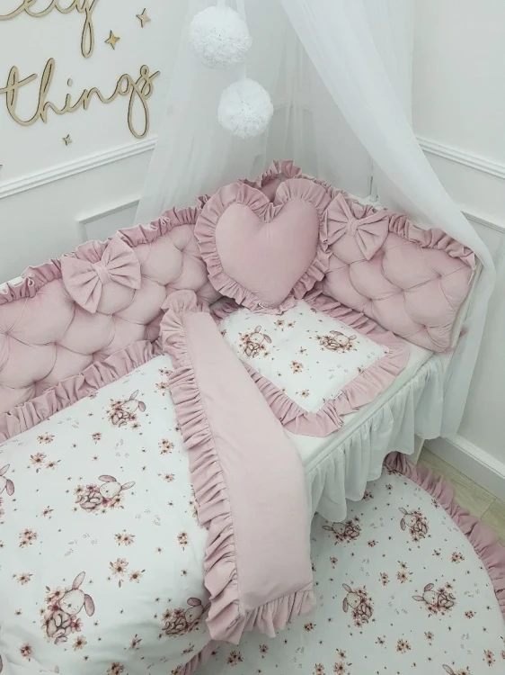 Pościel bawełna:velvet pudrowy róż 2.webp